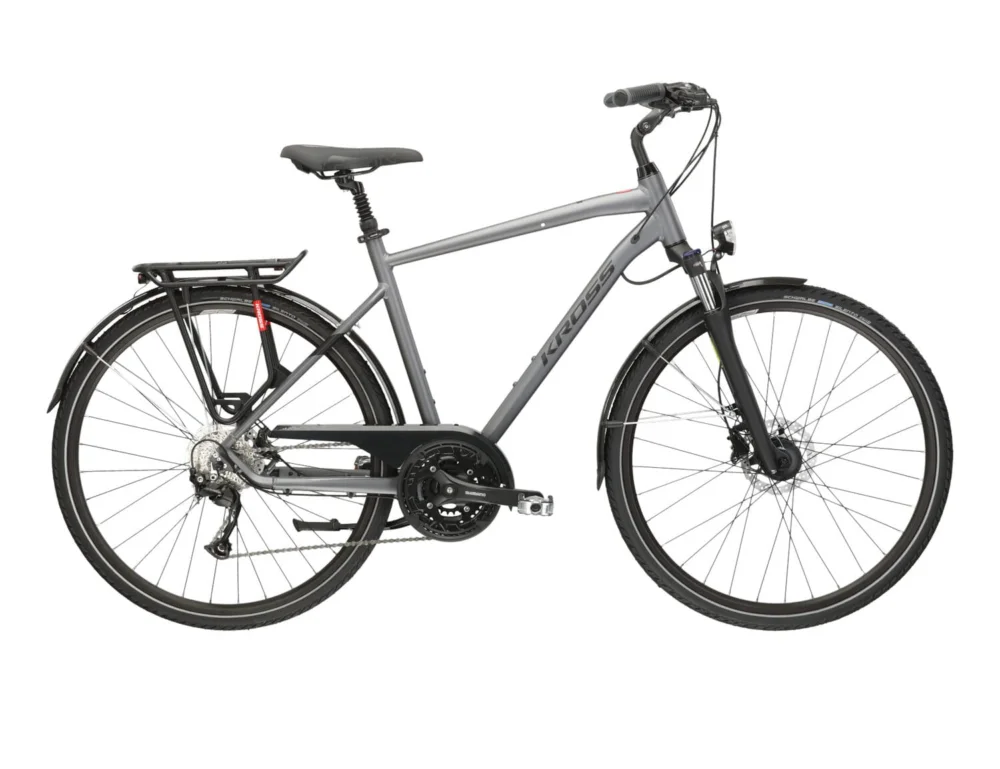 Kross Trans 6.0 Men 28 grafit-czarny mat Wyprzedaż