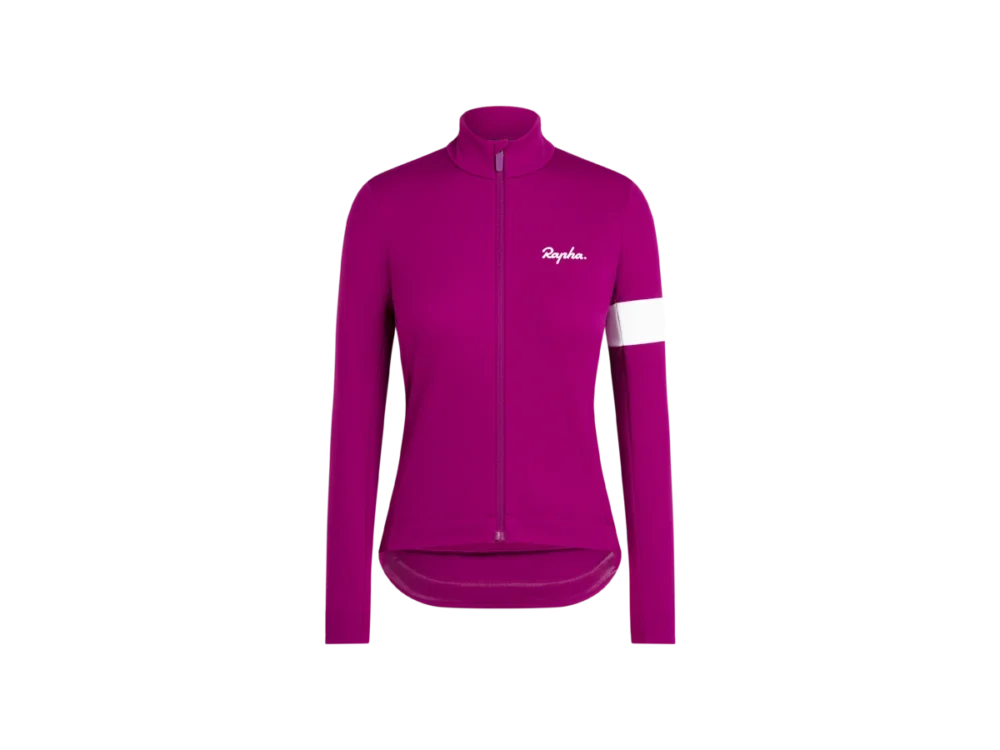 Oferta Damska zimowa kurtka rowerowa Rapha Core Ciemnoróżowy