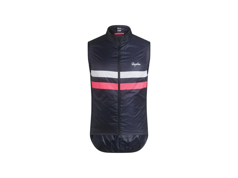 Tani Kamizelka rowerowa Rapha Brevet Granatowy