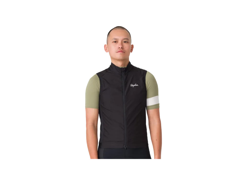Dodaj do koszyka Kamizelka rowerowa Rapha Core Czarny