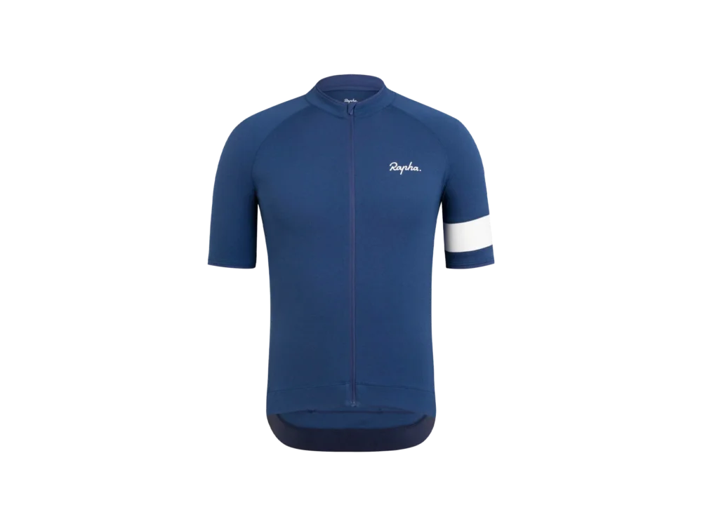 Koszulka rowerowa Rapha Core Ciemnoniebieski Darmowa dostawa