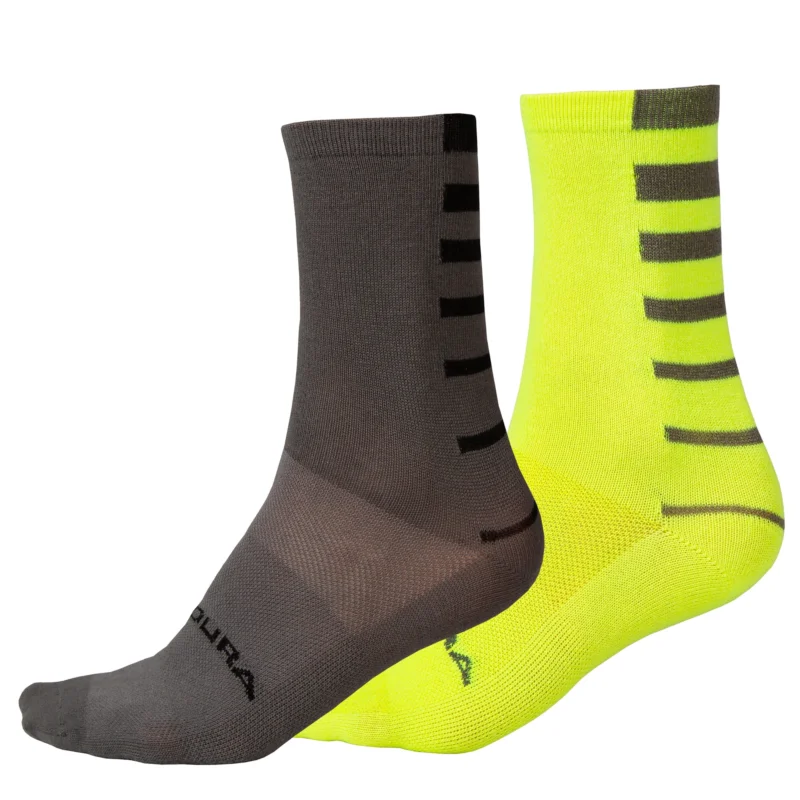 Dodaj do koszyka ENDURA Skarpetki Coolmax® Stripe 2-p Źółty Hi-Viz