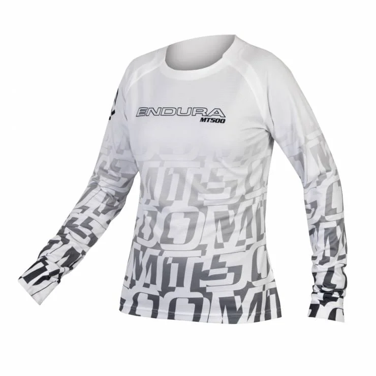 Endura Damska koszulka MT500 L/S Print Tee czarna Ekspresowa dostawa