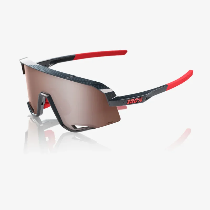 Ostatnie sztuki SLENDALE - Gloss Carbon Fiber - HiPER Crimson-Silver Lens