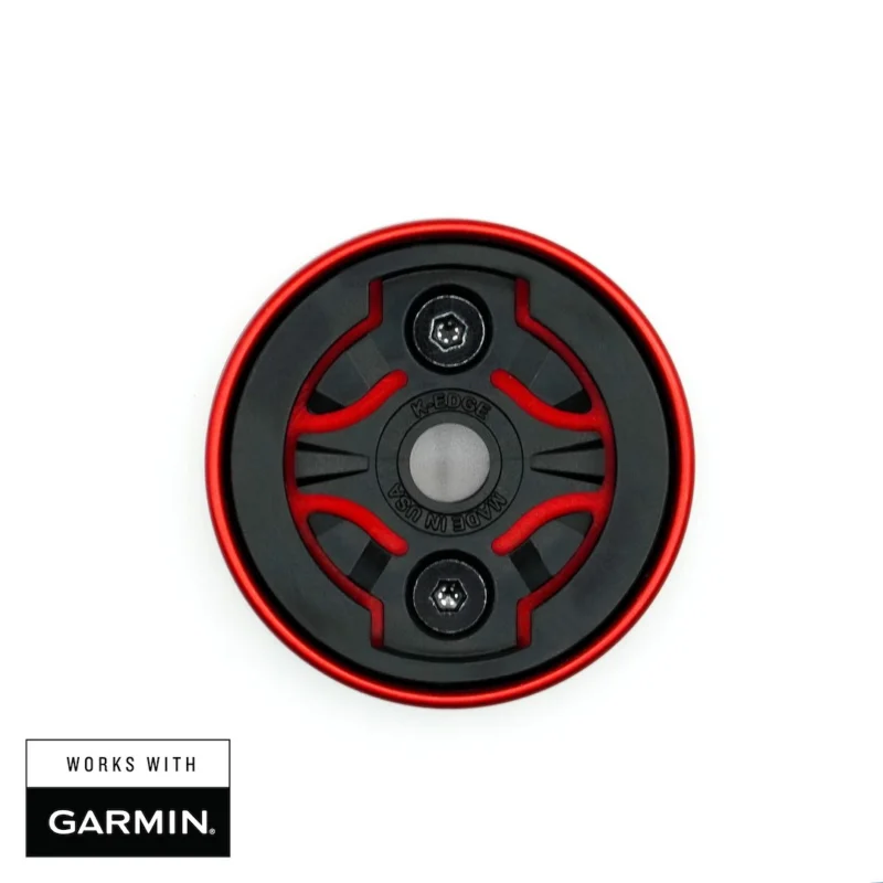 Uchwyt K-Edge do Garmin Gravity Cap Mount, czerwony Hit cenowy