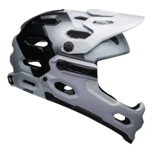 Kask full face BELL SUPER 3R MIPS biało-czarny Hit cenowy