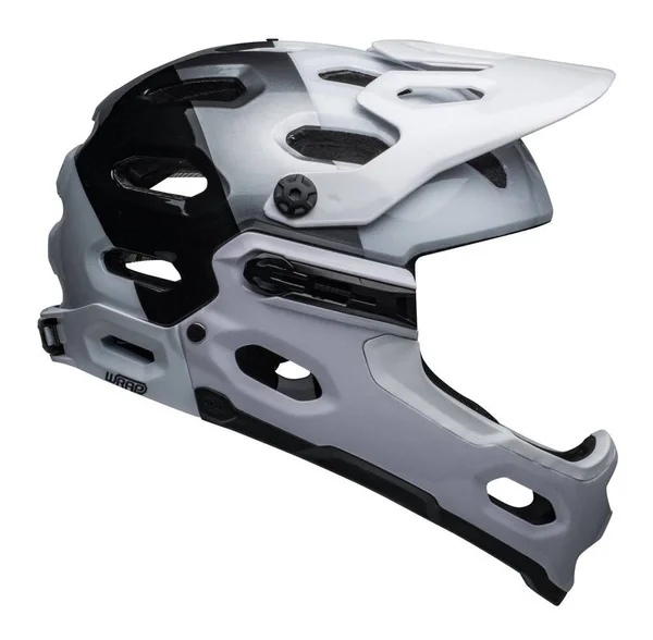 Kask full face BELL SUPER 3R MIPS biało-czarny Hit cenowy