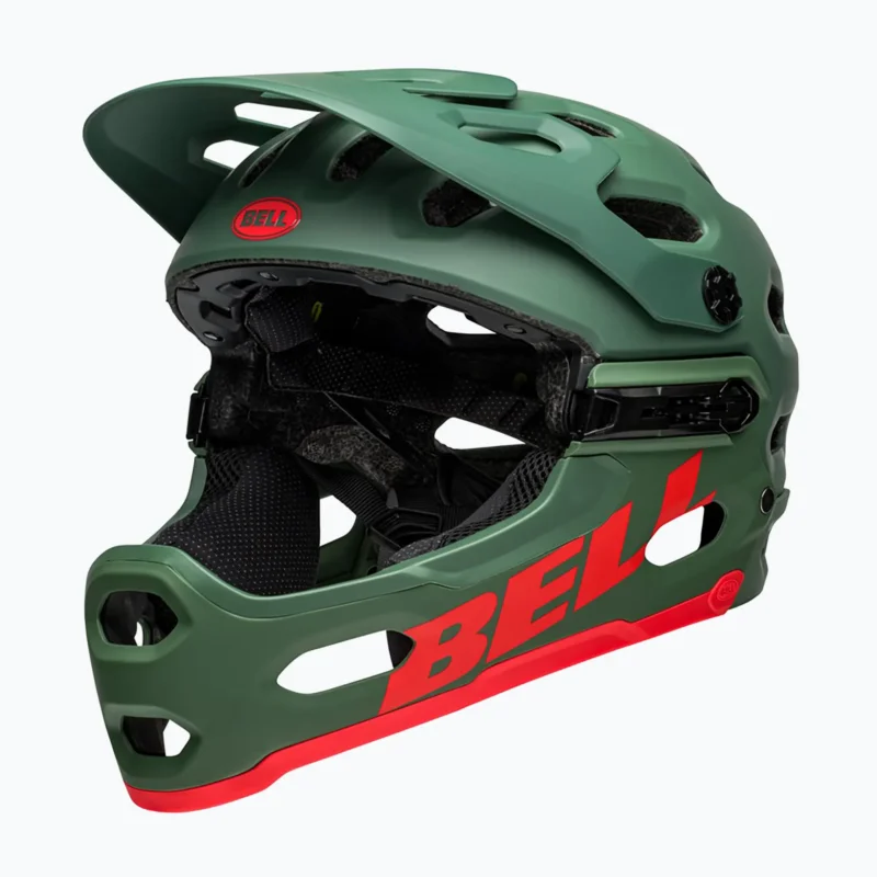 Tani Kask full face BELL SUPER 3R MIPS zielony