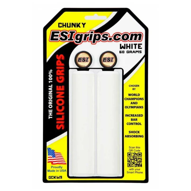 Oferta limitowana Chwyty ESI Grips Chunky - Białe