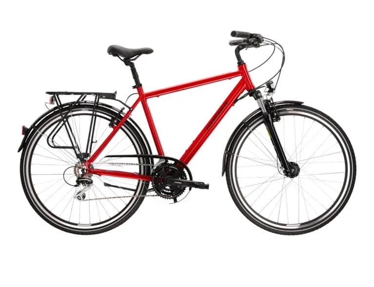 Kross Trans 3.0 SR Czerwony/Czarny Połysk Popularny