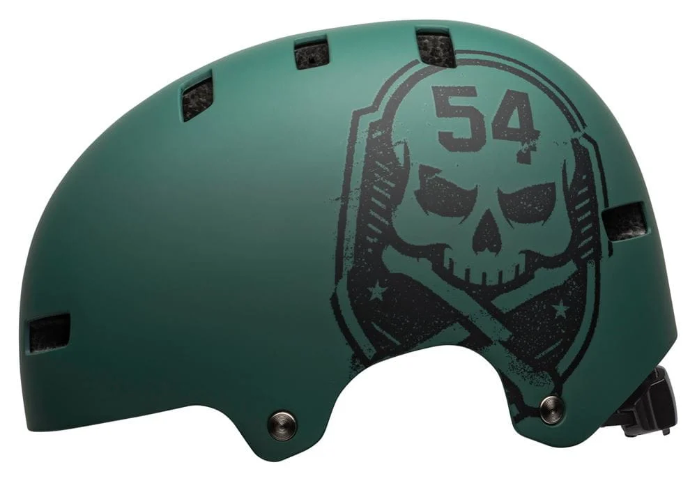 Popularny Kask bmx BELL LOCAL zieleń mat roz. M (55–9 cm)
