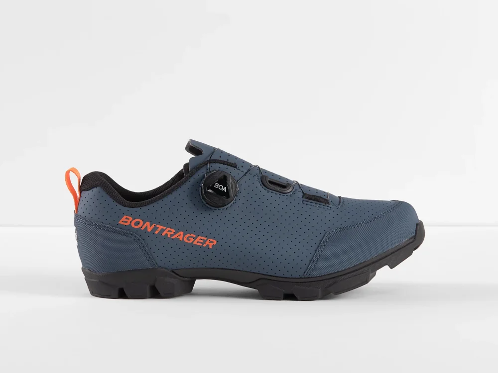 Wysoka jakość Buty MTB Bontrager Evoke 44 Niebieski/Pomarańczowy