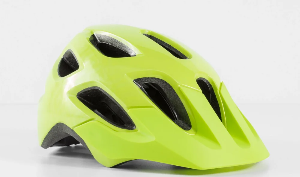 Kask Bontrager Tyro młodzieżowy żółty radioactiv Łatwy zwrot