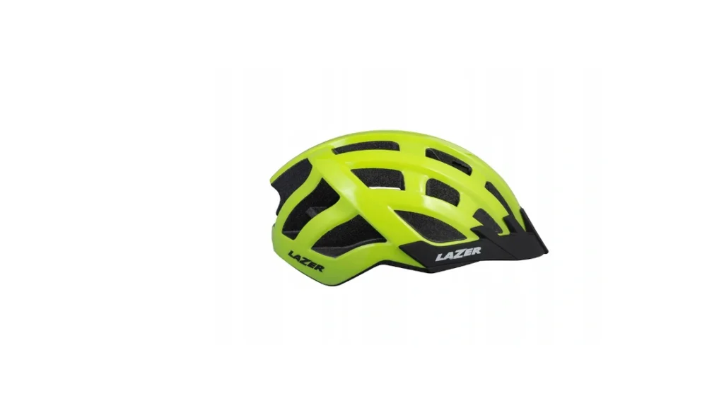 Kask Lazer Comp DLX Jasno Źółty Uni+Siatka+LED Rabat