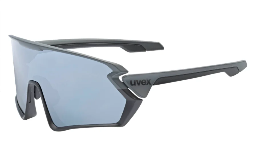 Nowy UVEX Okulary Sportstyle 231 grey black mat mirror(cat. 3)