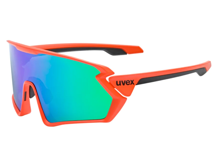 Darmowa dostawa UVEX Okulary Sportstyle 231 orange mat mirror green(cat. 3)