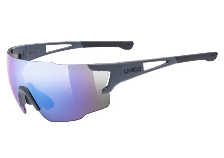 UVEX Okulary Sportstyle 804 dark grey mat (mirror blue S3) Łatwy zwrot