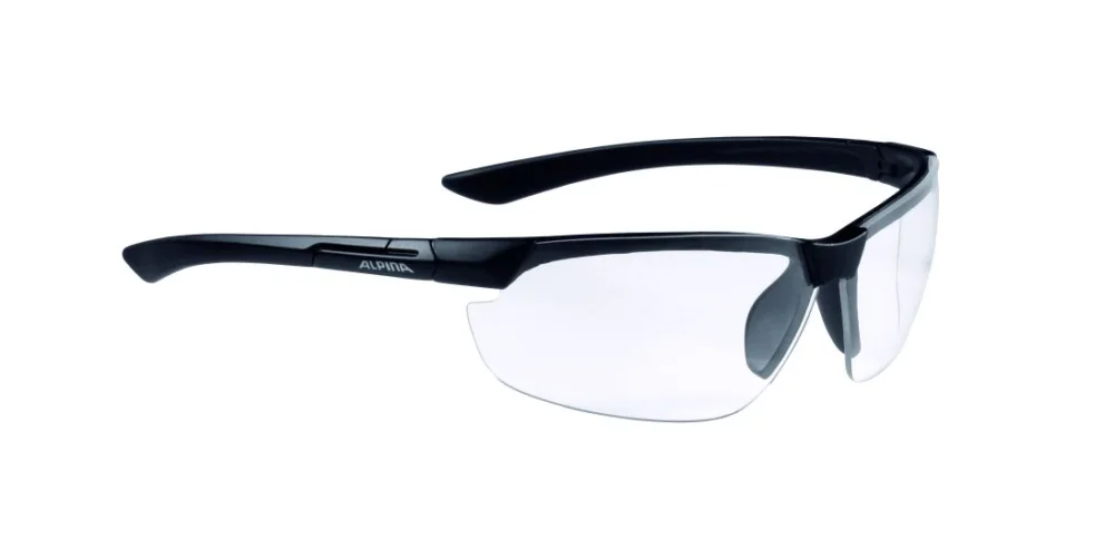 Premium ALPINA OKULARY DRAFF kolor BLACK MATT szło clear S0