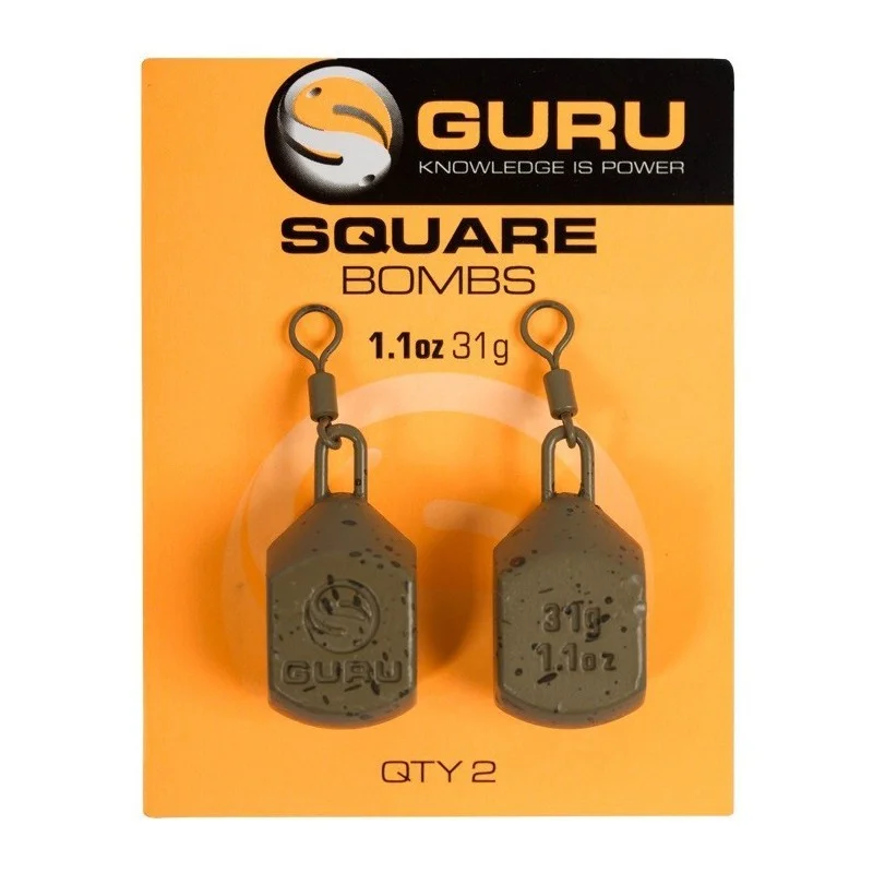 Ciężarki Guru Square Pear Bomb 31g 1.1oz Darmowy zwrot