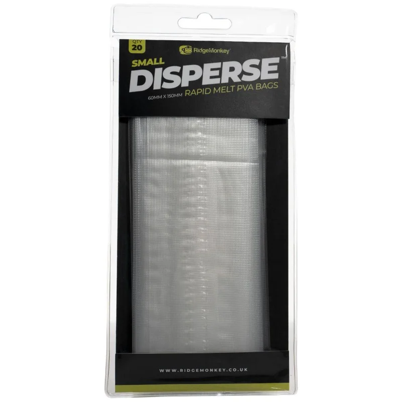 Worki PVA Ridge Monkey Disperse PVA Bags Small 60mm x 150mm Niska cena