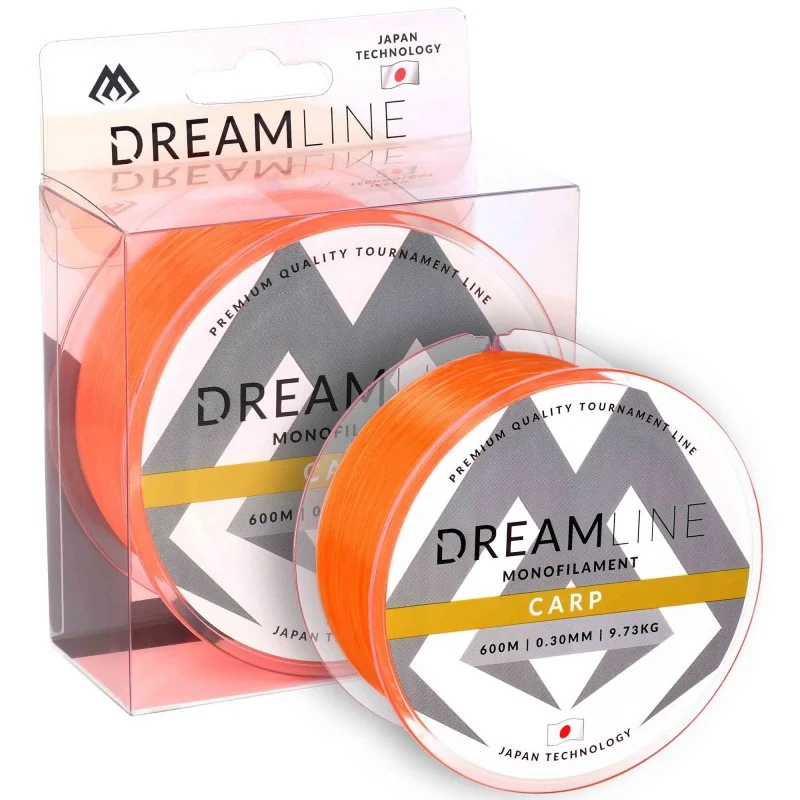 Żyłka Mikado Dreamline Carp 0.38mm/14.30kg/600m Fluo Pomarańczowa Ekspresowa dostawa