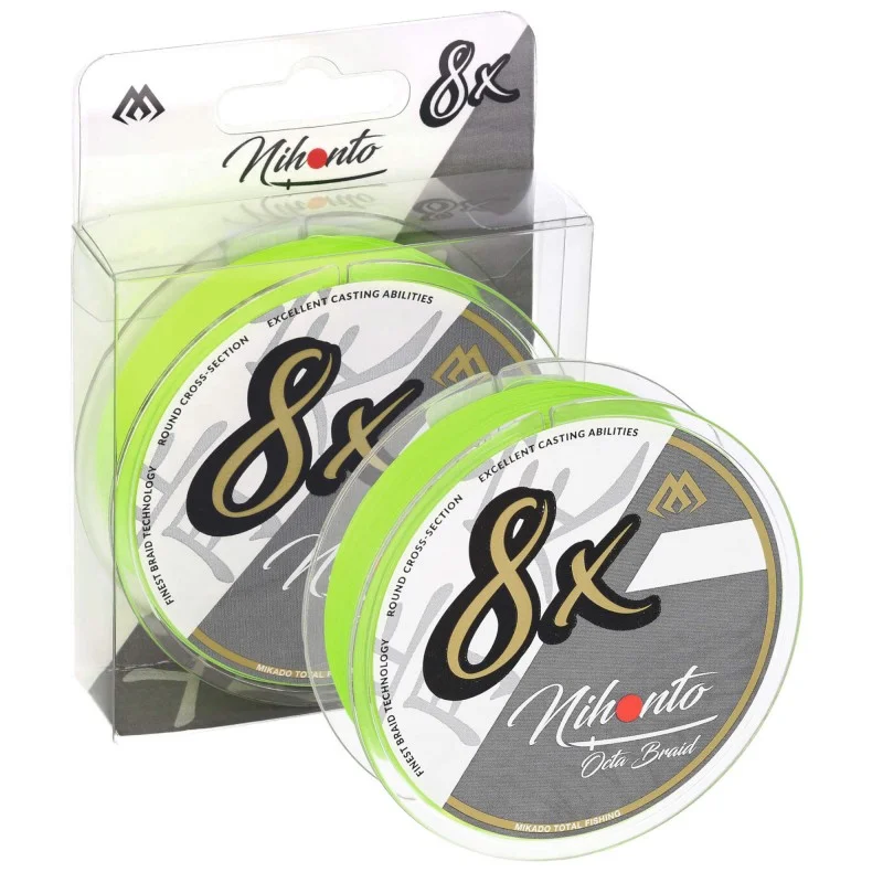 Plecionka Mikado Nihonto Octa Braid 0.20mm/18.1kg/150m Fluo Super okazja