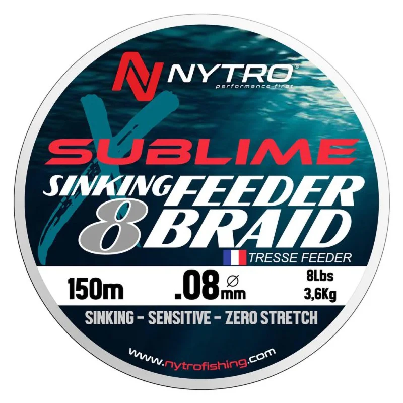 Oferta Plecionka Nytro Sublime X8 Sinking Feeder Braid 0,10