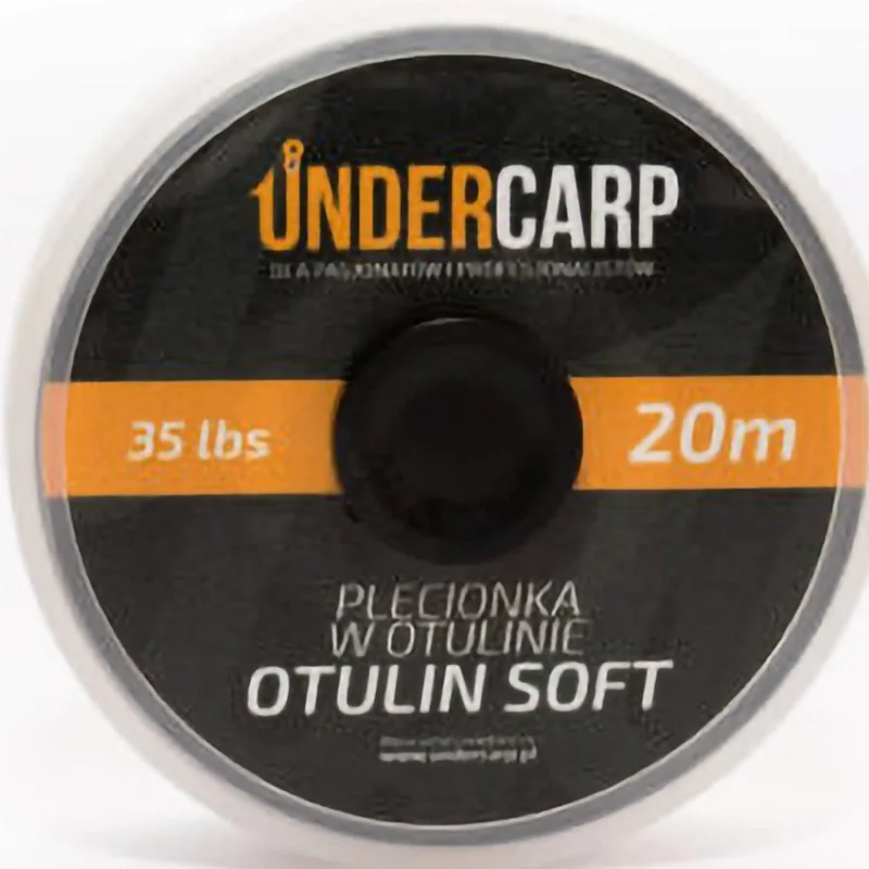 Zniżka Plecionka Przyponowa W Otulinie Under Carp 20m/35lbs Otulin Soft – Brązowa