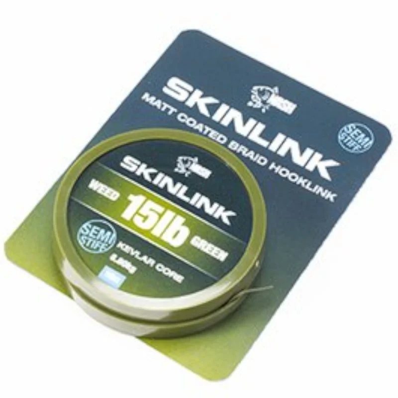 Plecionka Nash Skinlink Semi-Stiff Weed 20LB Wyjątkowa oferta