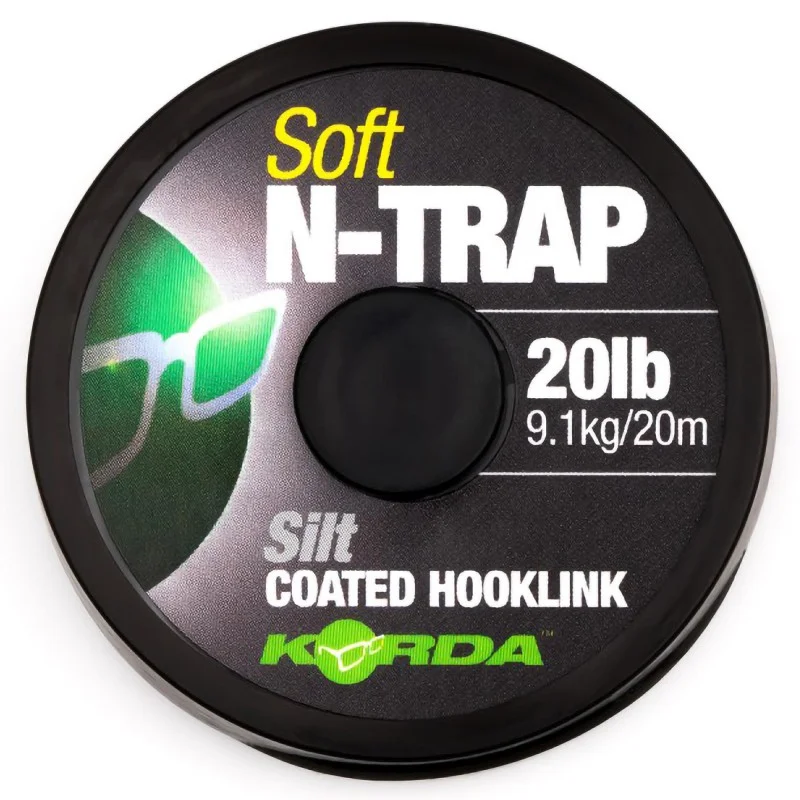 Bezpieczne zakupy Plecionka Korda Soft N-Trap Silt Coated 20lb 20m