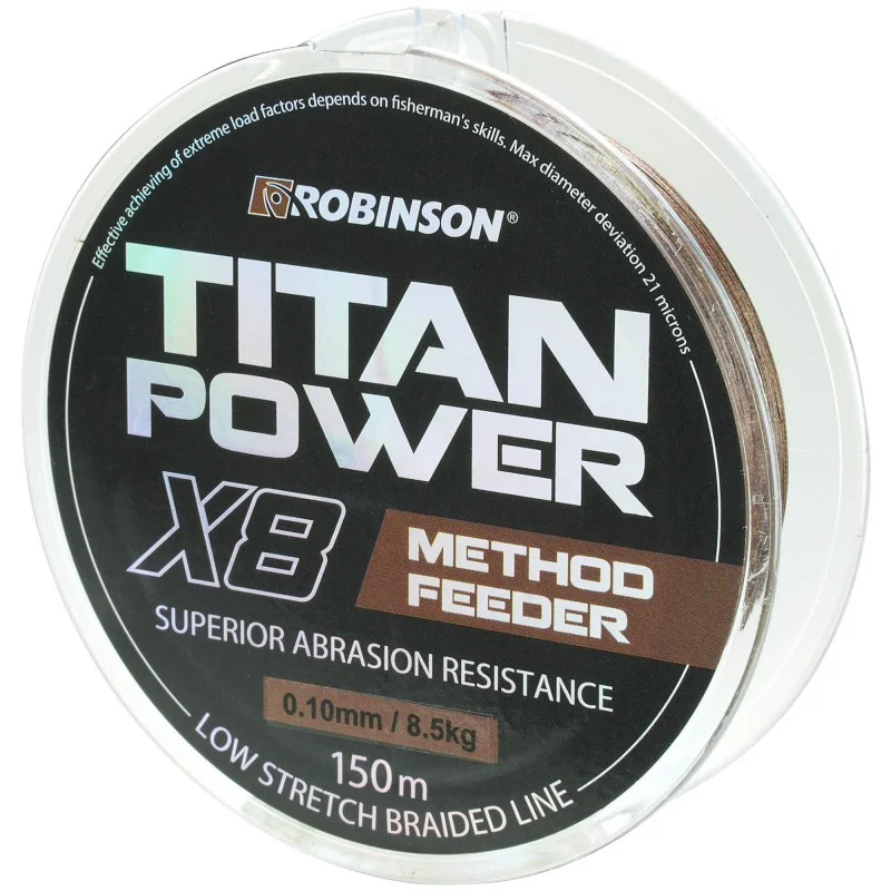 Plecionka Robinson Titan Power Feeder X8 0,14mm 150m Ograniczona ilość