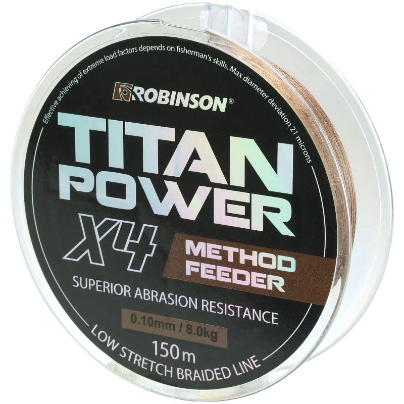 Plecionka Robinson Titan Power Feeder X4 0,10mm 150m Kup online