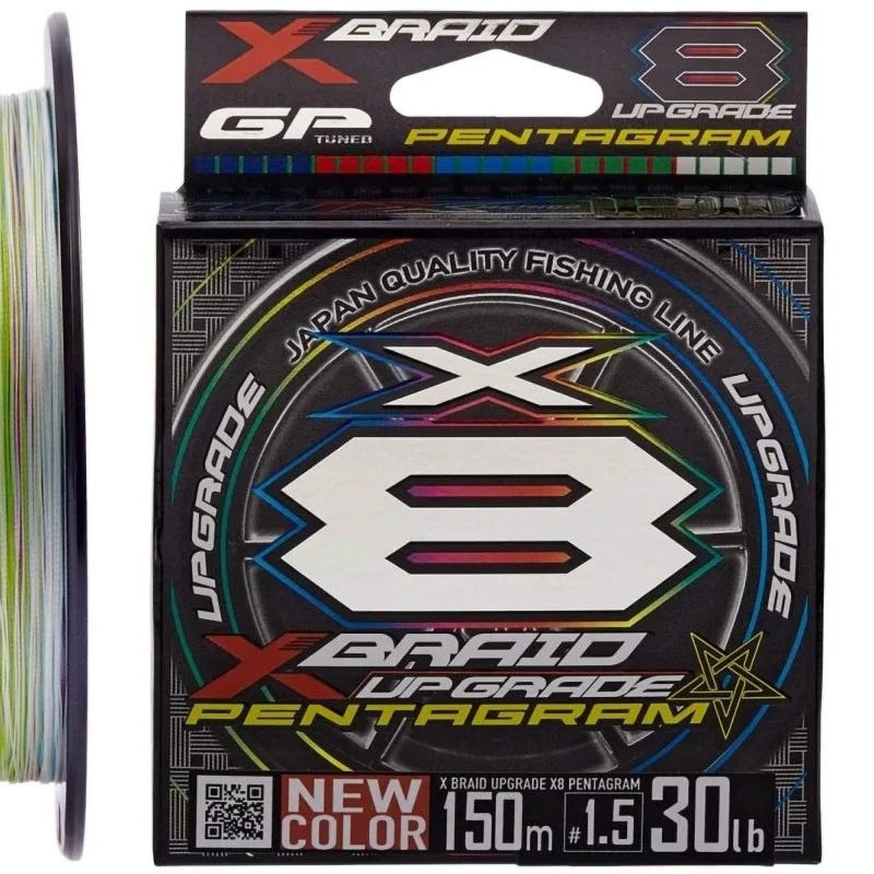 Plecionka YGK X-Braid Upgrade X8 Pentagram 150m 1.5/0.205mm 30lb/13.5kg Hit sprzedaży