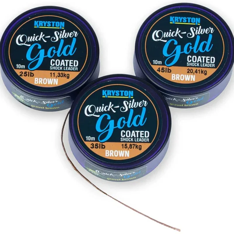 Plecionka W Otulinie Kryston Quicksilver Gold 35lb 10m Popularny