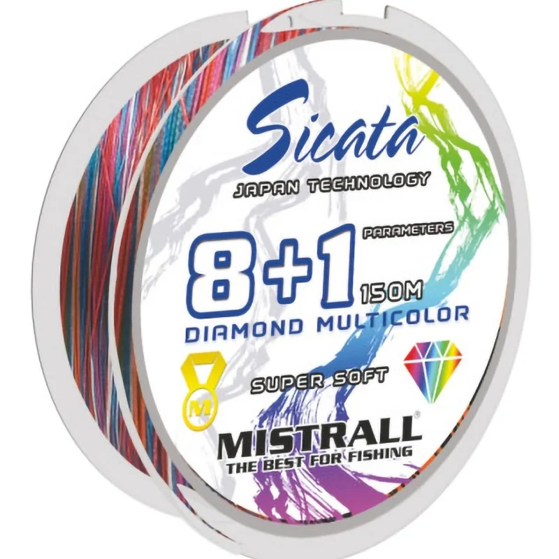 Plecionka Mistrall Sicata 8+1 Blm Multi 0,16mm 150m Okazja