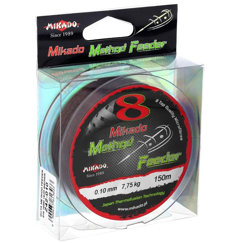 Najlepsza cena Plecionka Mikado Octa Method Feeder - 0.08mm/5.15kg/150m Brązowa