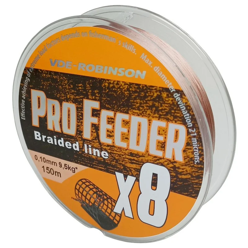 Plecionka Robinson Phantom Prime Pro Feeder X8 (Brązowa) 0,12mm 11,80kg 150m Tani
