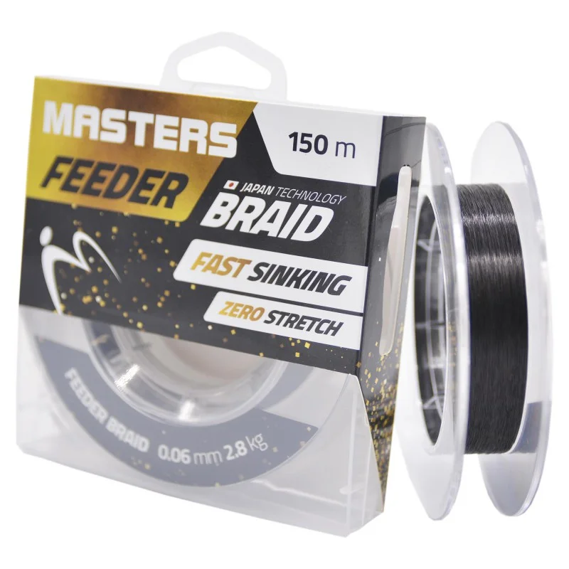 Dodaj do koszyka Plecionka MatchPro Masters Feeder Braid Fast Sinking 0.06mm 150m