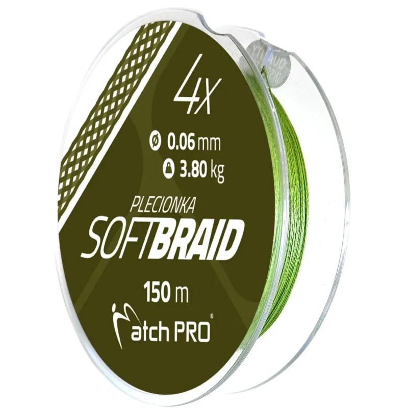 Najlepsza cena Plecionka MatchPro 4X Team Soft Braid 0.12mm 10.50kg