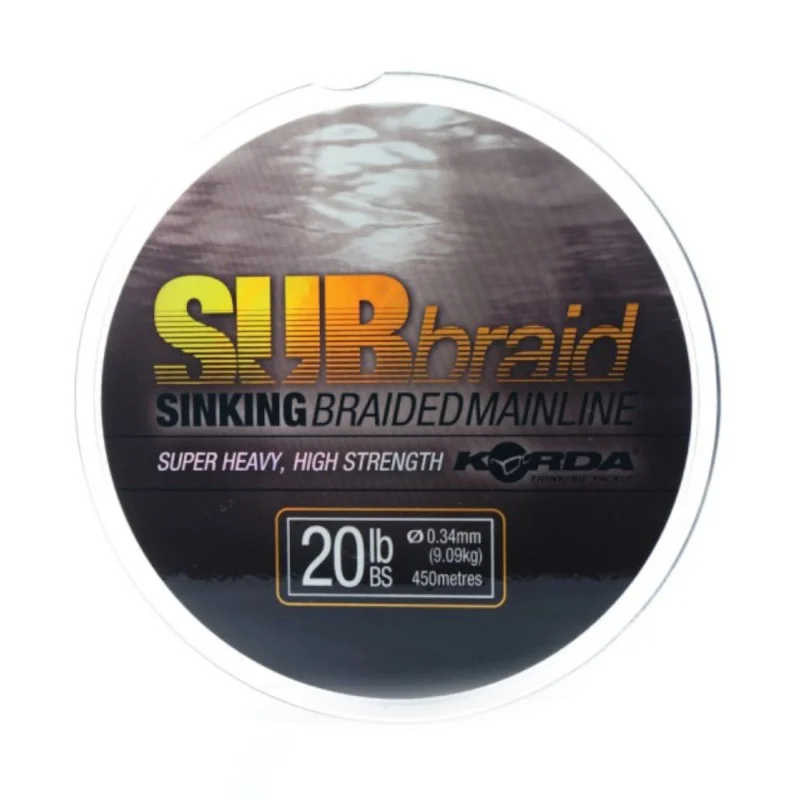 Plecionka Korda Subbraid Mainline 20lb 450m Sprawdź teraz