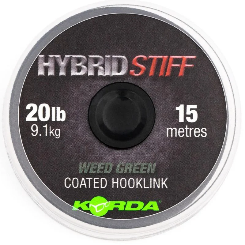 Plecionka Korda Hybrid Stiff Weed Green Coated 20lb 15m Zamów teraz
