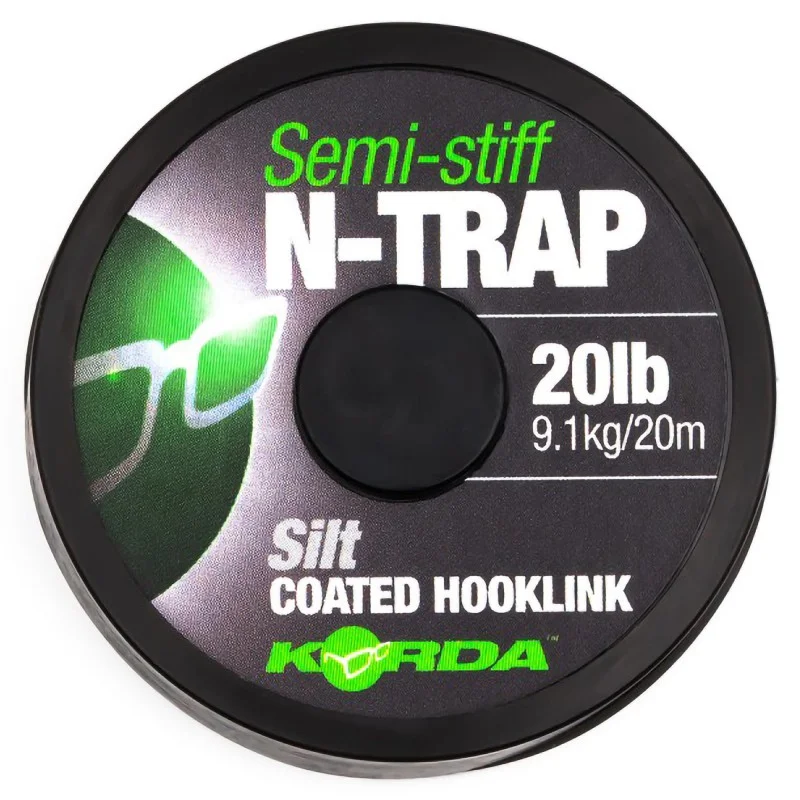 Okazja Plecionka Korda Semi-Stiff N-Trap Semi Silt Coated 15lb 20m