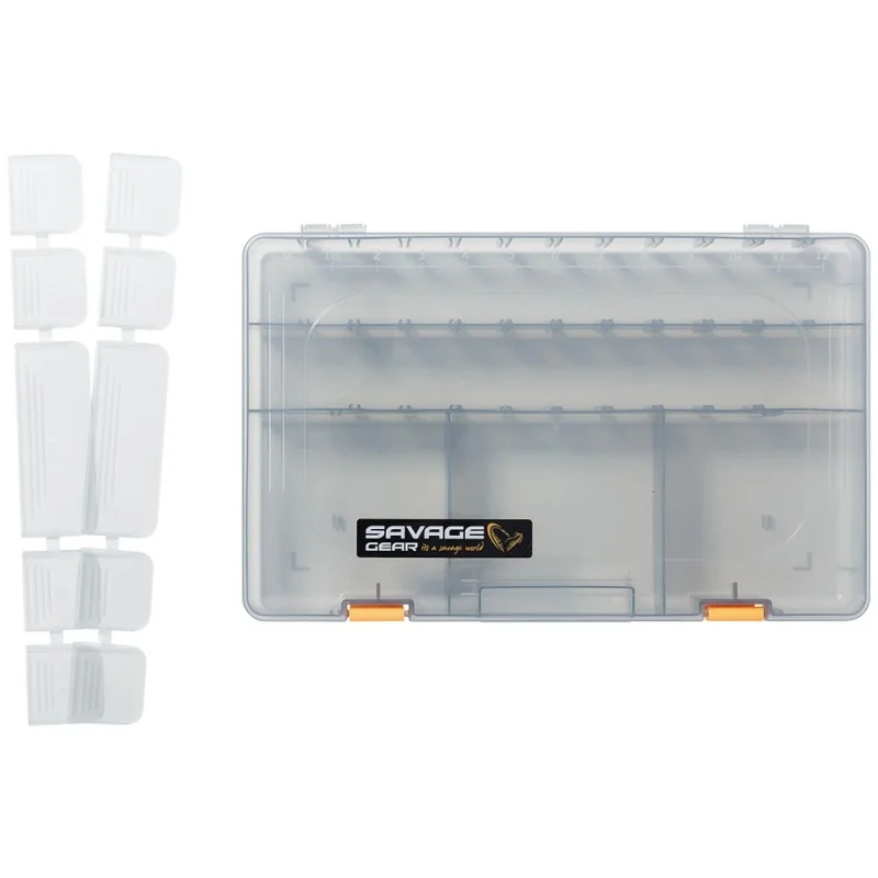 Organizer Savage Gear Lurebox 6D Smoke 36x22.5x5cm Ograniczona ilość