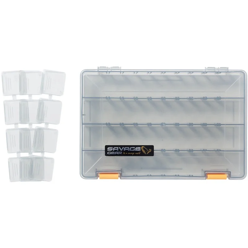 Rabat Organizer Savage Gear Lurebox 5B Smoke 27.5x18x4.5cm