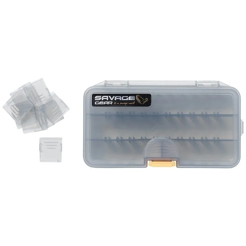 Organizer Savage Gear Lurebox 2B Smoke 16.1x9.1x3.1cm Obniżka ceny