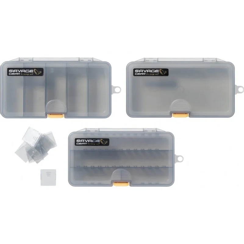 Wybór klientów Zestaw Organizerów Savage Gear Lurebox 1 Smoke Ck 13.8x7.7x3.1cm