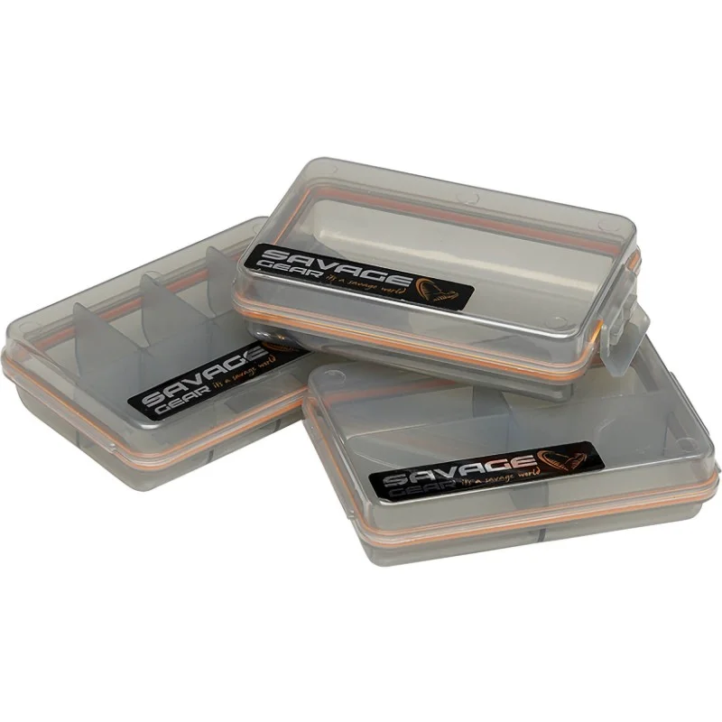 Zestaw Organizerów Savage Gear Pocket Box Smoke Kit 10.5x6.8x2.6cm Cena promocyjna