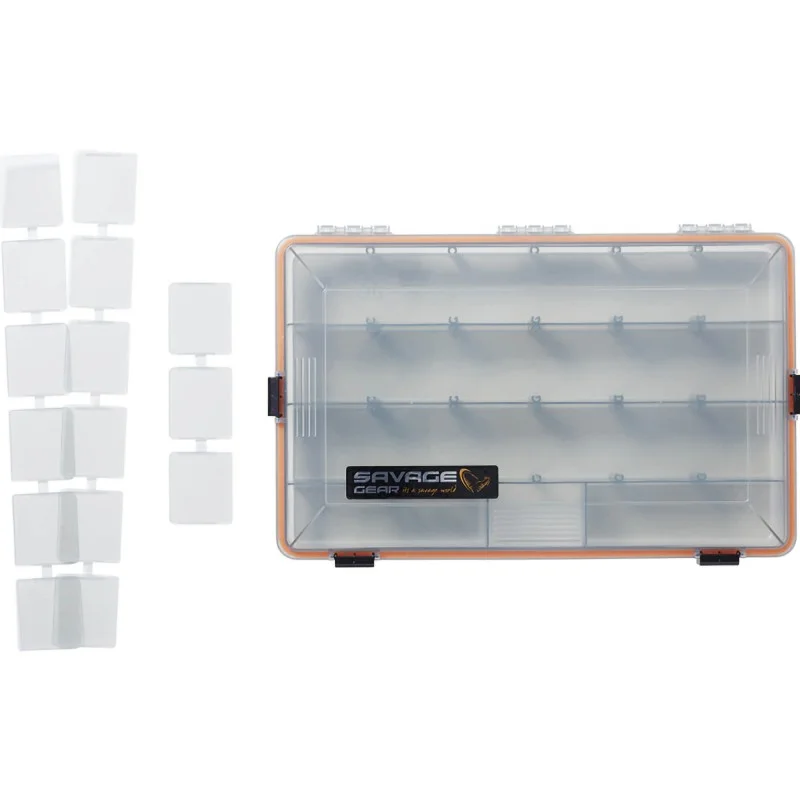 Zamów teraz Organizer Savage Gear Wp Lurebox 5B Smoke 35.5x23x5cm
