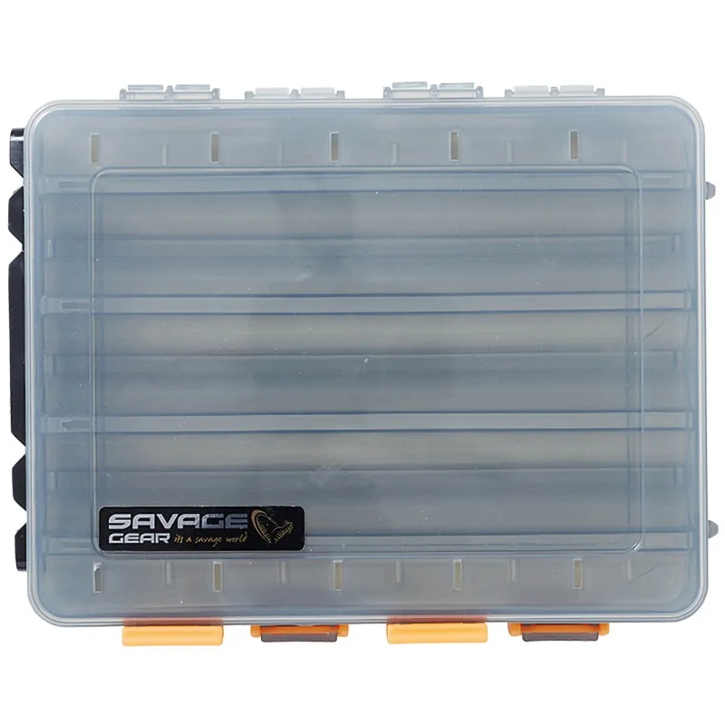 Kup teraz Organizer Savage Gear Lurebox 2 Sided Smoke Long 20.5x17x4.8cm