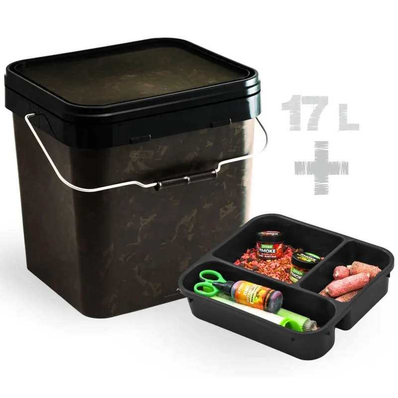 Popularny Wiadro Zfish Z-Core Camo 17l + Wkład